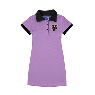 Đầm DirtyCoins Logo Polo Dress - Purple