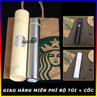 Bình nước Starbucks và túi đựng cách nhiệt