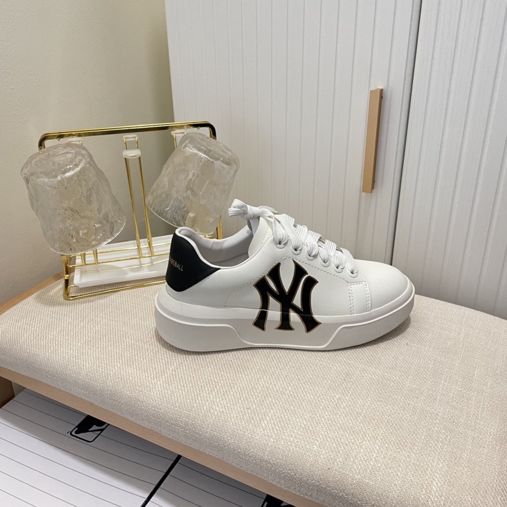 Giày sneaker nam nữ M.L.B chunky bản N.Y Hàn Quốc - độn đế 4cm full box , full bill - Next Fashion G08