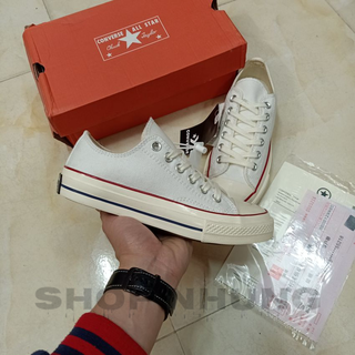 Giày sneaker converse 1970s nam nữ cổ thấp màu trắng