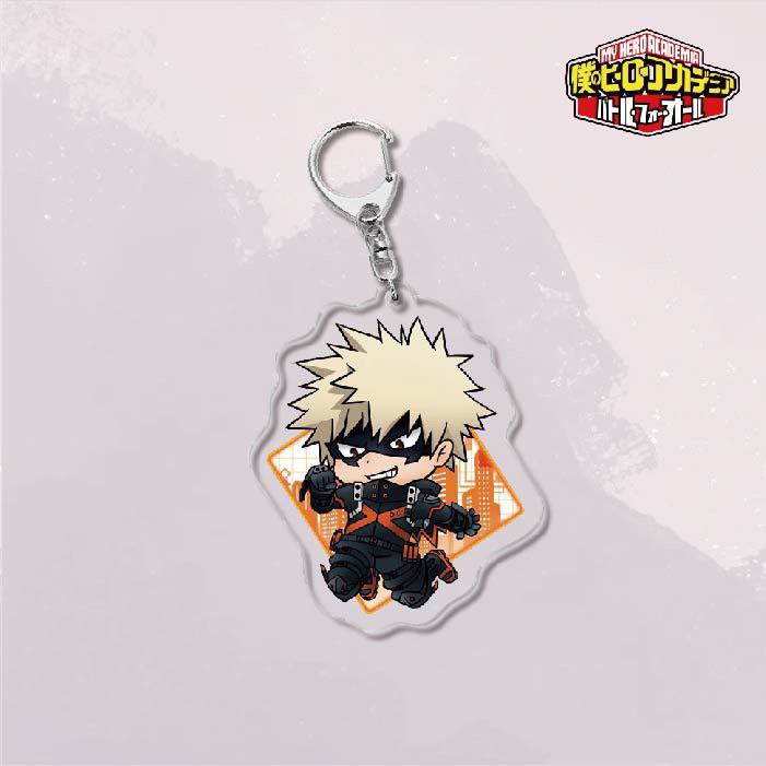 ( CITY HÌNH THOI ) Móc khóa BOKU NO HERO ACADEMIA Học Viện Anh Hùng anime chibi