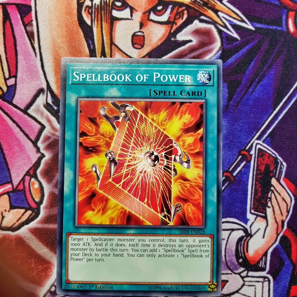Bộ Thẻ bài Yugioh chính hãng | Spellbook SR08 common.
