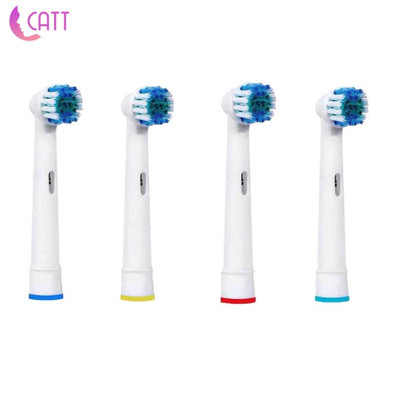 [Hàng mới về] Bộ 4 đầu thay thế tiện lợi cho bàn chải đánh răng điện