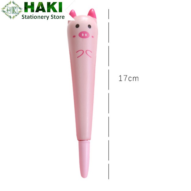 Bút Squishy cute HAKI, bút viết mực gel ngòi 0.5mm nhiều mẫu dễ thương B05