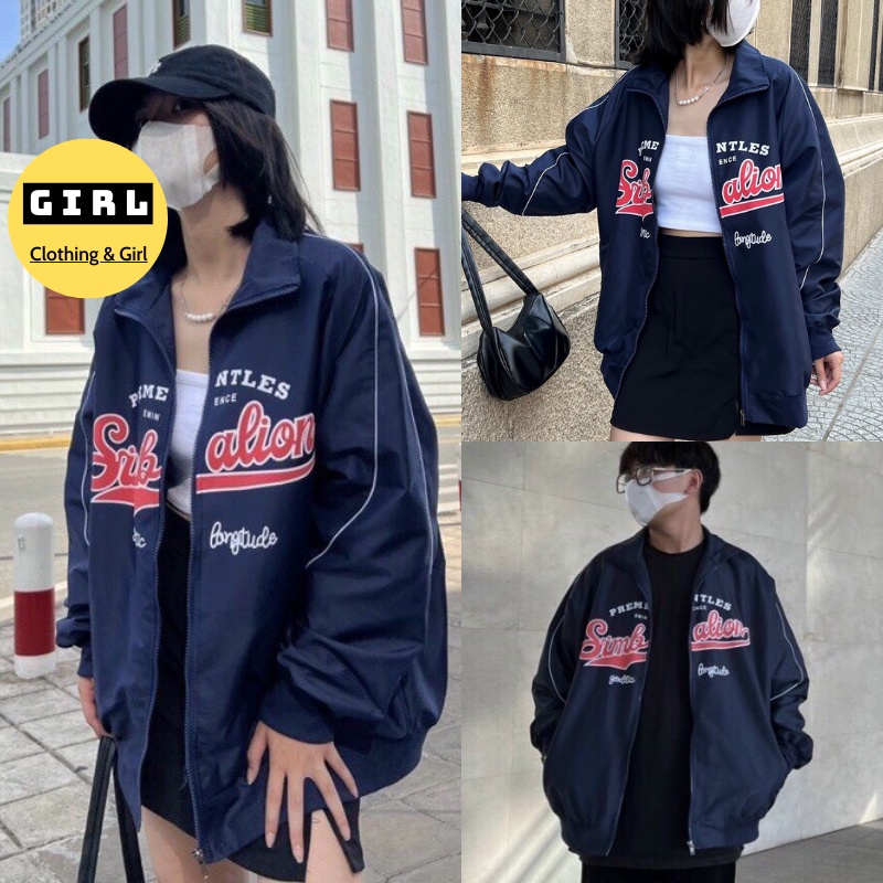 Áo Khoác Dù Simbalion Jacket 2 Lớp Unisex Nam Nữ Cao Cấp Girlvn.Pretty 449