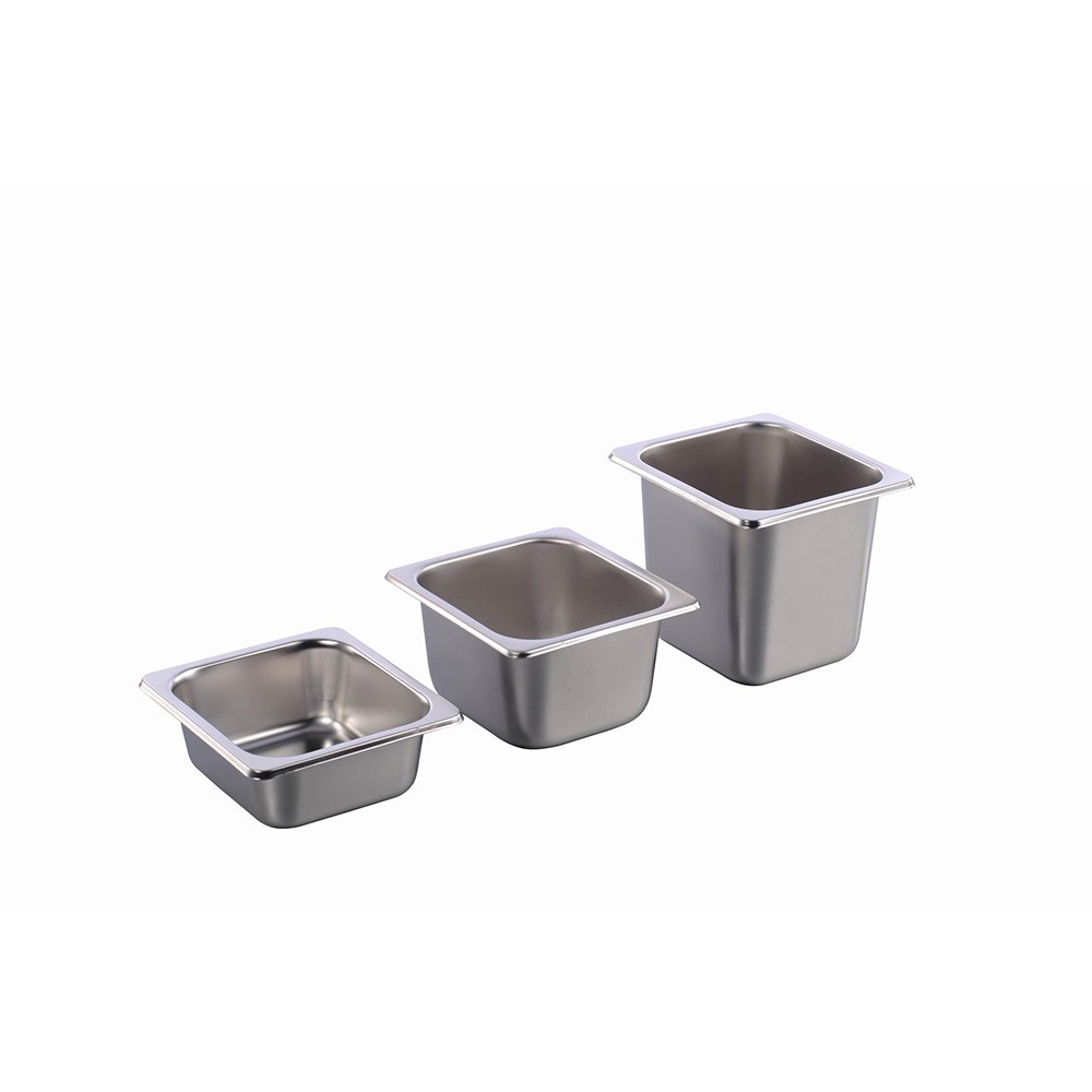 Khay inox đựng thạch GN 1/6 - Hộp inox đựng thực phẩm