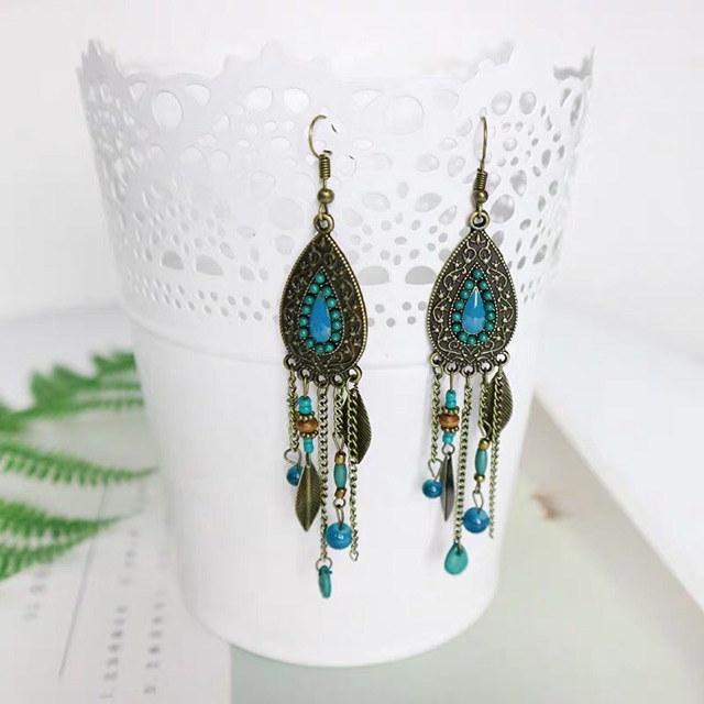 Khuyên tai bohemian - Hoa tai du mục