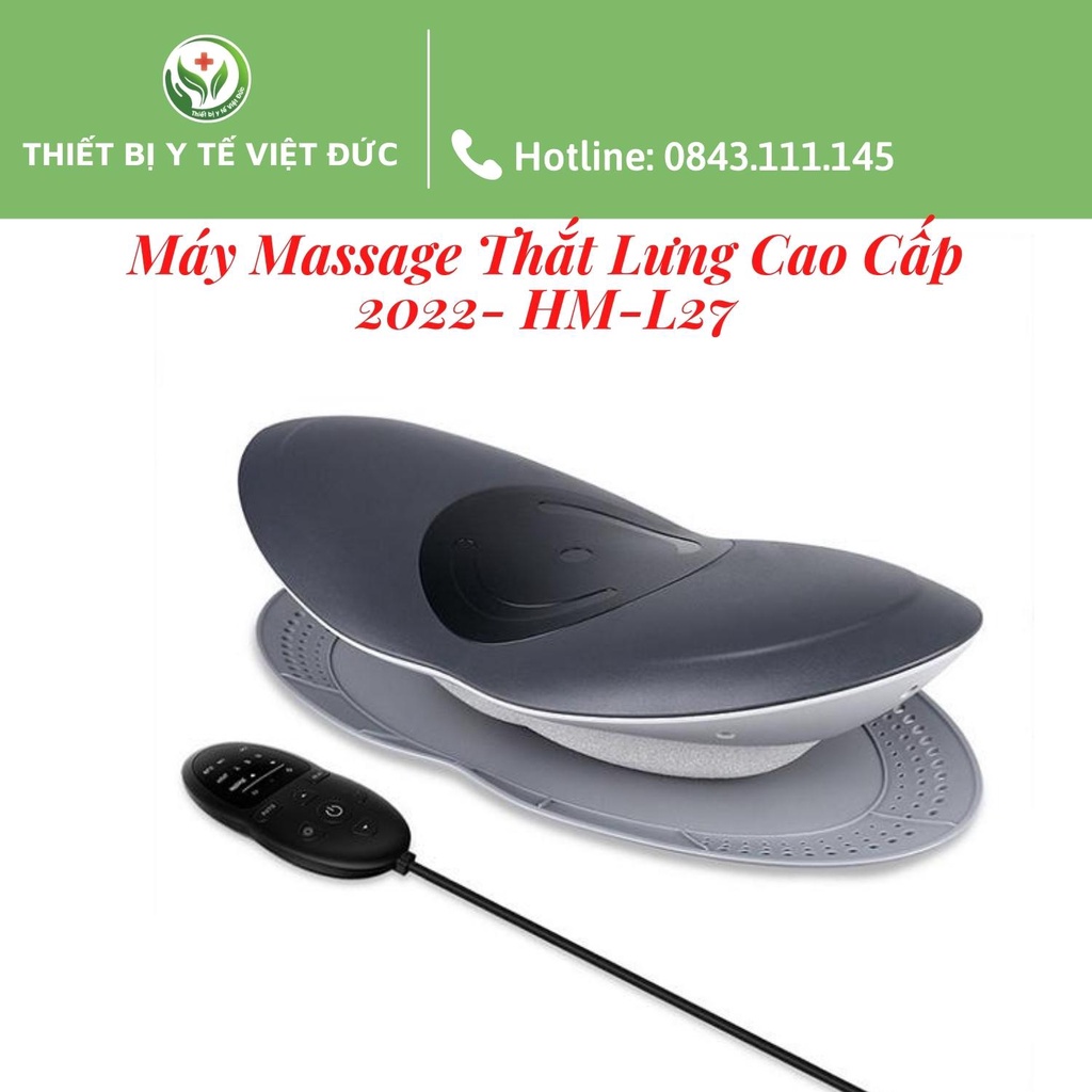 Máy Massage Thắt Lưng Cột Sống, Mát Xa Hồng Ngoại Cho Người Toát Vị Đĩa Đệm HM-L27