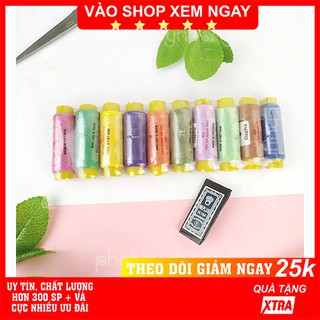 Combo 10 cuộn chỉ và 10 cây kim ✅FREESHIP 🚛 Combo 10 cuộn chỉ và 10 cây kim may siêu tiết kiệm- Phát Huy Hoàng