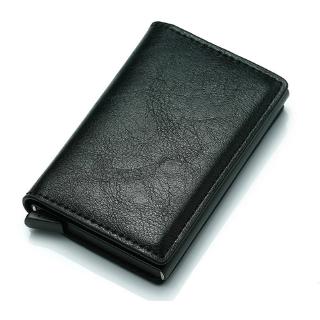 2021 RFID Blcoking Pop-up Anti-theft Men Credit Card Holder Phone Case ID Bank Work Business Card Wallet Fashion Clutch Metal Aluminum Card holder Mask Slim Minimalist Front Pocket Purse