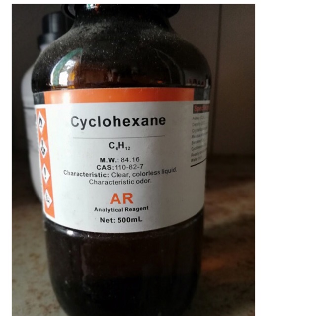 Cyclohexan C6H12 chai 500ml CAS 110-82-7