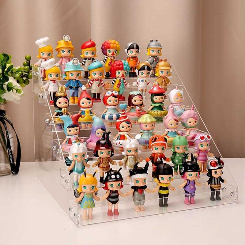 T K Nh Tr Ng B Y K Tr Ng B Y M H Nh Giá Trưng Bày Búp Bê Bằng acrylic Sáng Tạo Trưng Bày Hoa Nhài Để Bàn Cửa Hàng