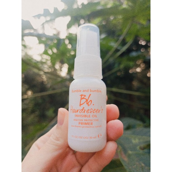 Xịt Chống Nắng Bảo Vệ Tóc Bumble and bumble Hairdresser's Invisible Oil Heat/UV Protect Primer