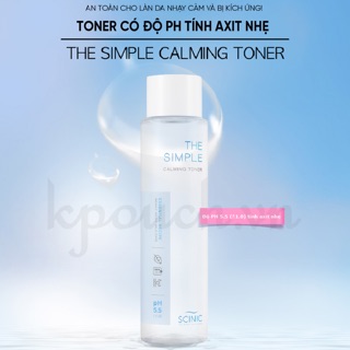 Nước hoa hồng Scinic The Simple