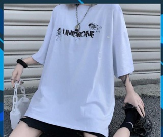Áo thun tay lỡ 💖FREESHIP💖 Áo thun form rộng Hàn Quốc ATL206