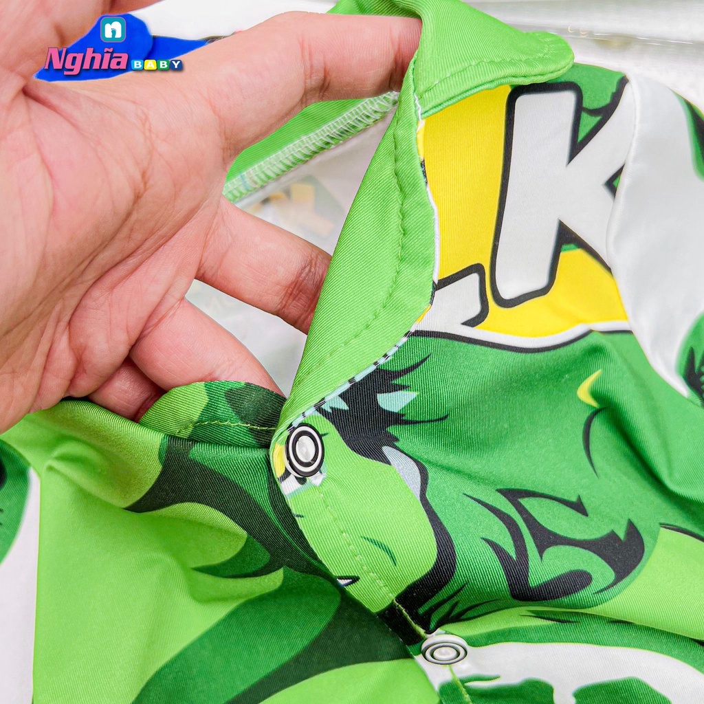 Đồ bộ pijama thun lạnh - đồ bộ thun lạnh quần dài NGHĨA BABY dành cho bé trai