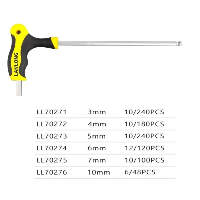 [FREESHIP] lục giác chữ T LANLONG TOOLS