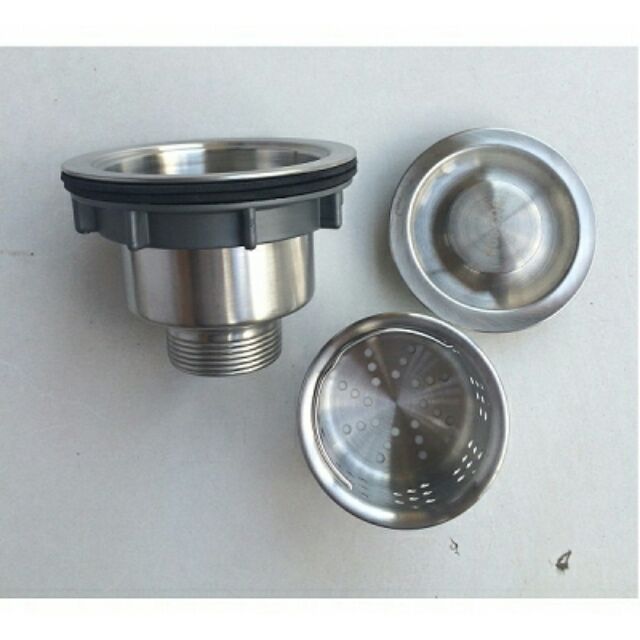 Bầu xả chậu rửa chén Inox 304