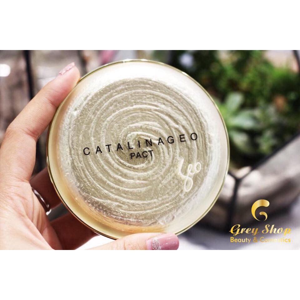 Phấn phủ siêu mịn GEO LAMY CATALINA GOLDEN PACT. | BigBuy360 - bigbuy360.vn