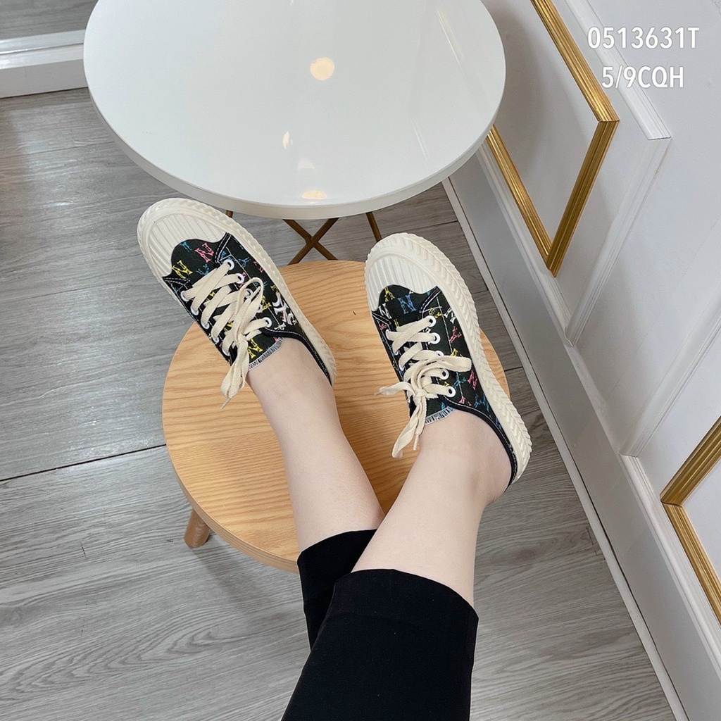 Giày sục thể thao nữ ❤️FREESHIP❤️ Giày bata sneakers lười xỏ chân học sinh NY màu hot trend phong cách Hàn Quốc