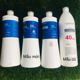OXY TRỢ NHUỘM KHÔNG RÁT DA ĐẦU LABENE Ý 1000ML
