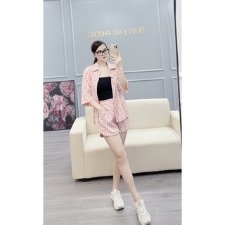 Set áo blazer kèm quần