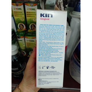 Nước xúc miệng kin 250ml