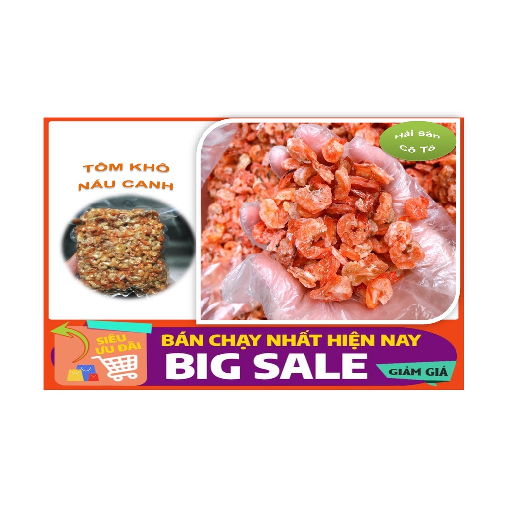 -TÔM KHÔ NẤU CANH/ KHÔ TÔM BIỂN - Hải sản Cô Tô