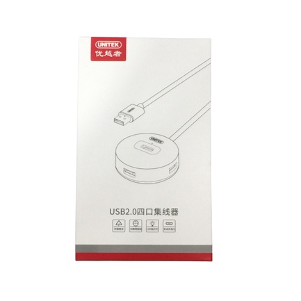 BỘ CHIA USB (2.0) 4 CỔNG UNITEK 0.3M  H200ABK,HUB USB UNITEK BH 18T