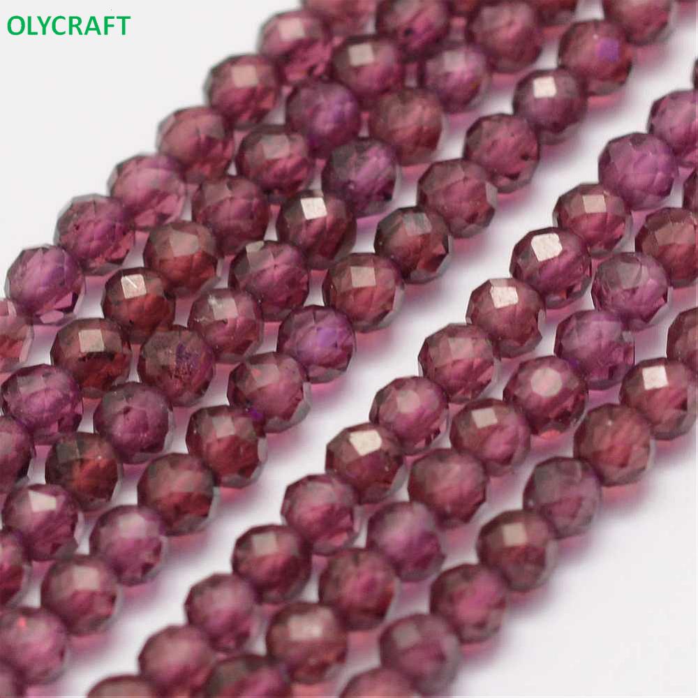 Chuỗi hạt đá garnet/đá ngọc bích/Amazonite/đá mặt trăng/Cryolite/Fluorite/đá mặt trời 15.3'' gồm khoảng 178 hạt/chuỗi