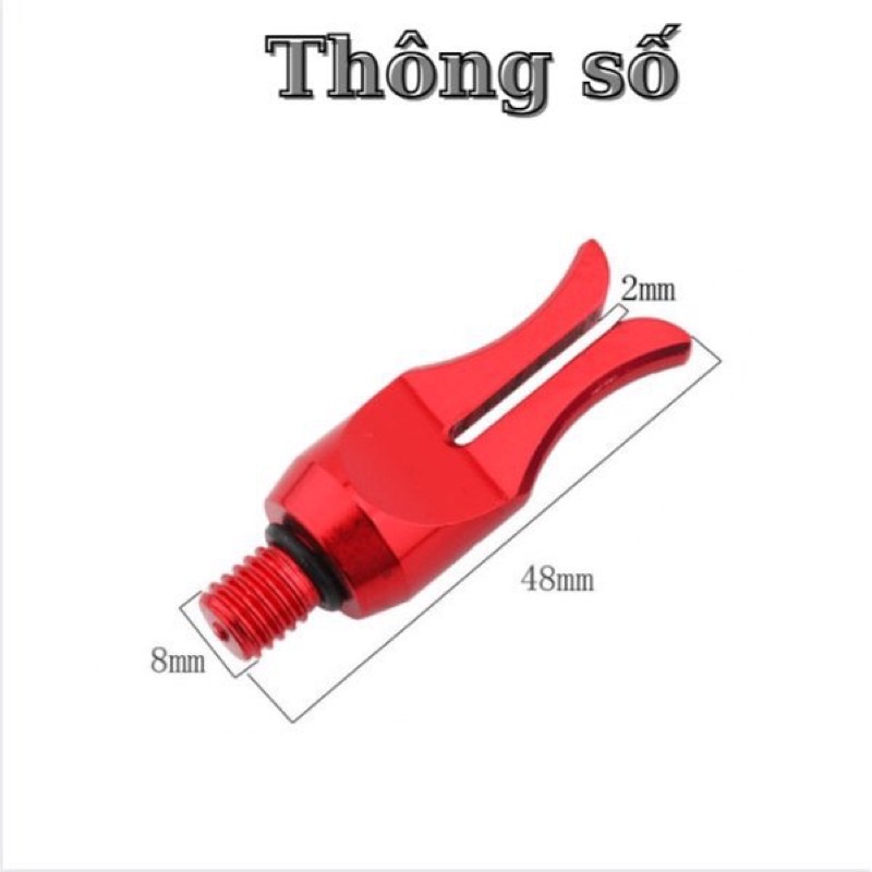 Đầu vẩy trục hợp kim nhôm hai mẫu