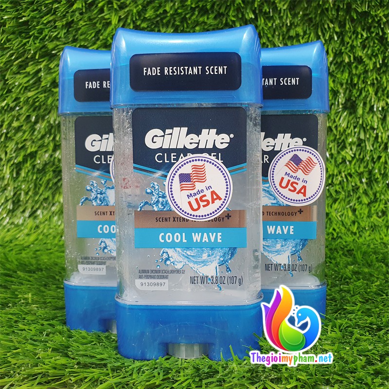 Lăn Khử Mùi Nam Gillette Cool Wave 107g