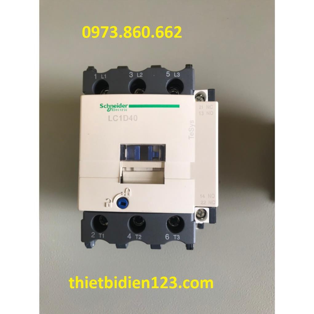 Khởi động từ - Contactor schneider LC1D..F7 cuộn hút 110V -TBĐ