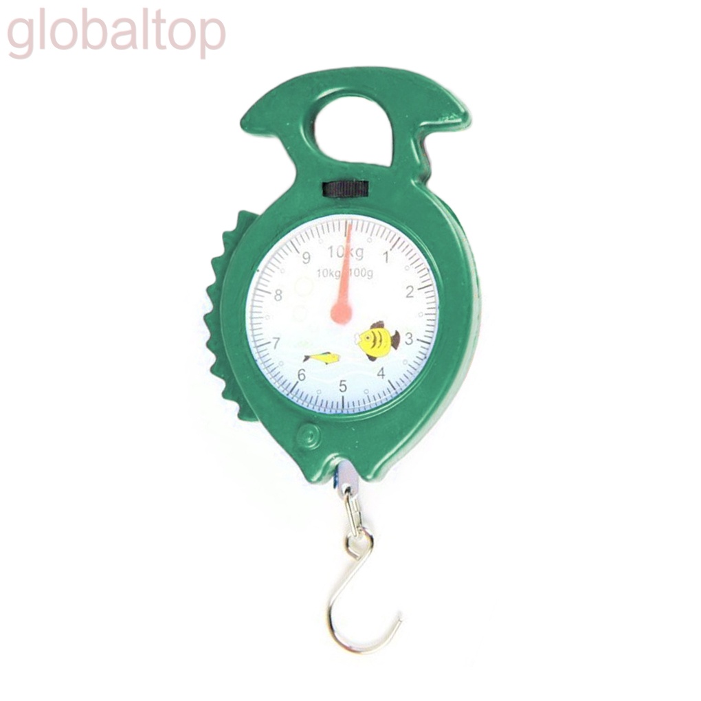 Cân hành lý cầm tay hình con cá 10kg màu sắc ngẫu nhiên nhỏ gọn