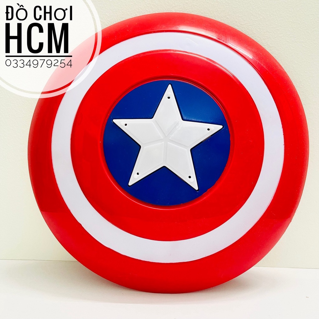 [HOT] Đồ chơi trẻ em khiên đội trưởng Mỹ Captain Amerrican dùng pin, có âm thanh, ánh sáng dành cho bé trai