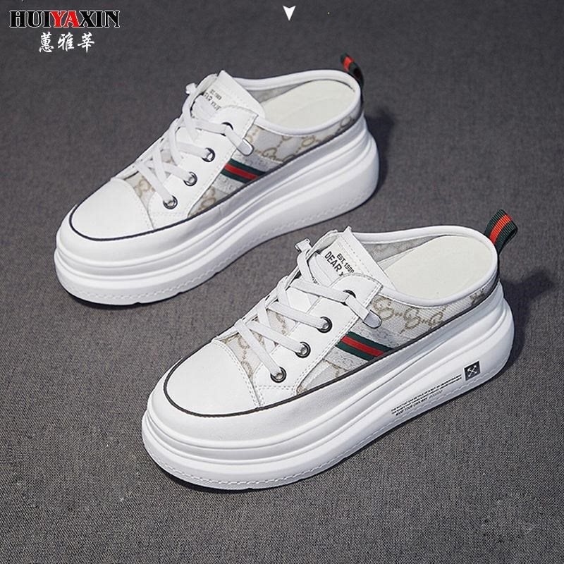 Dép Bít Mũi Đế Dày Thời Trang Mùa Hè Mới 2021 Cho Nữ