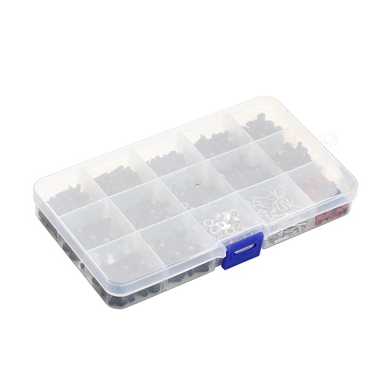 Bộ 500 Ốc Vít Cho Xe Điều Khiển Từ Xa HSP SCX10 Traxxas TRX-4 TRX-6 Tamiya CFX MST HPI Kyosho AXIAL D110 D90 1 / 1