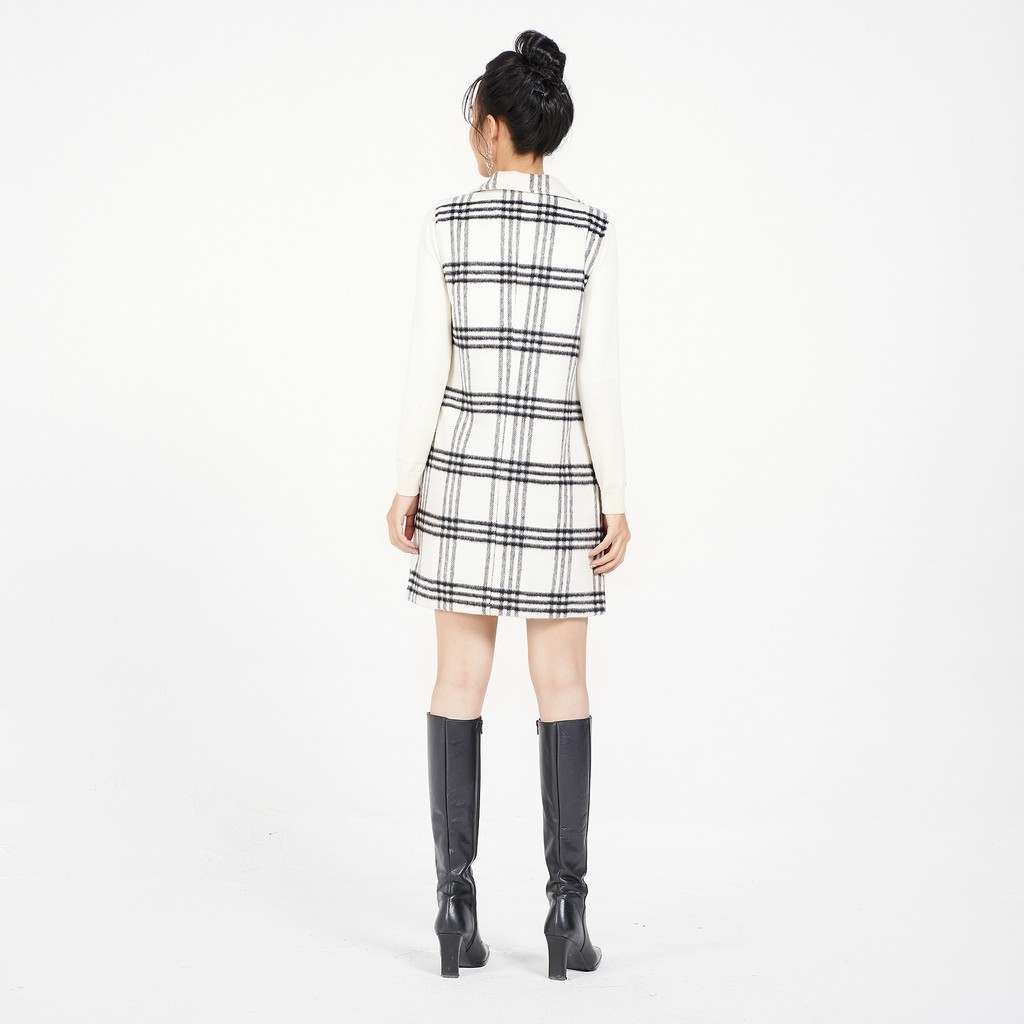 ÁO Gile Dạ Dáng Dài Lamer L65G20T004