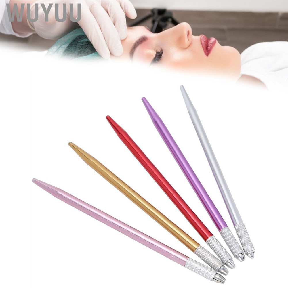 Wuyuu Manual Tattoo Pen Semi‑Permanent Microblading for Eyebrow Eyeliner Lips