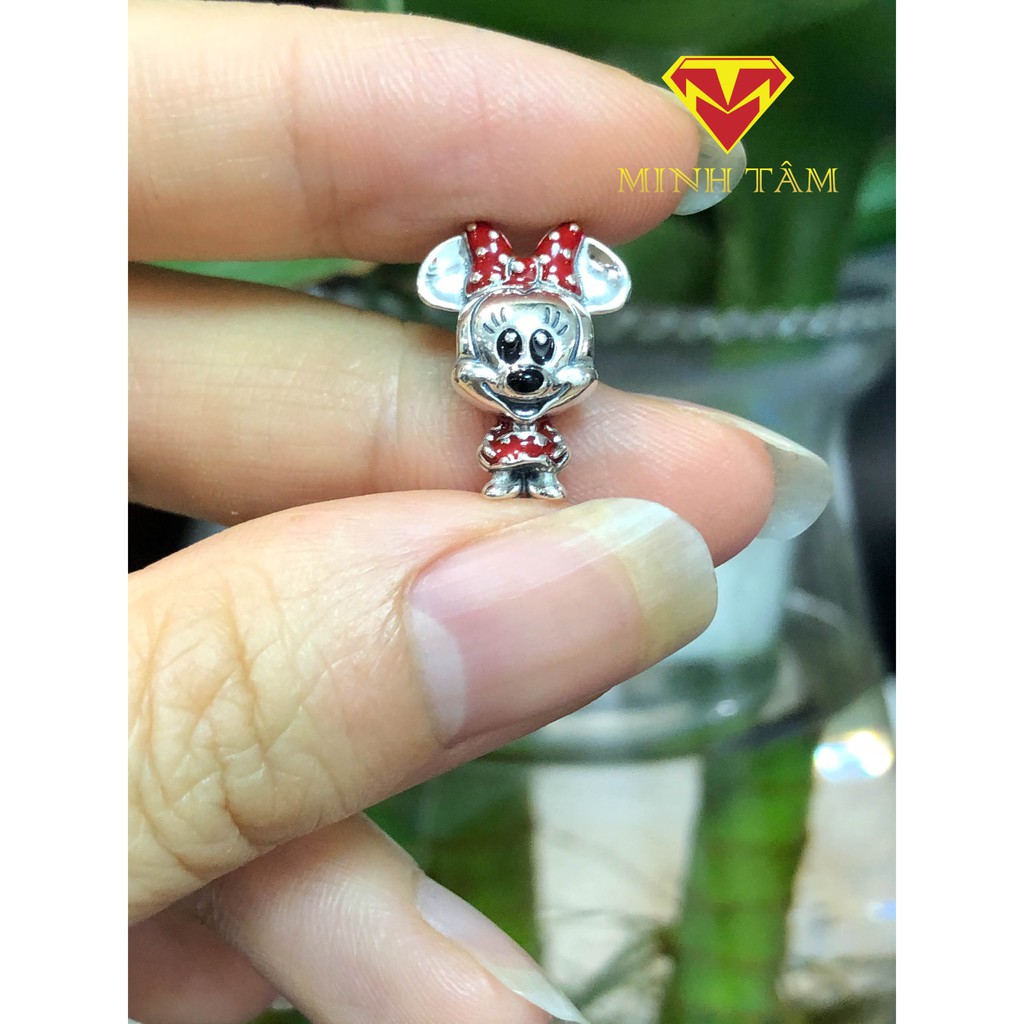 PAN- Charm chuột mickey bạc Thái S925