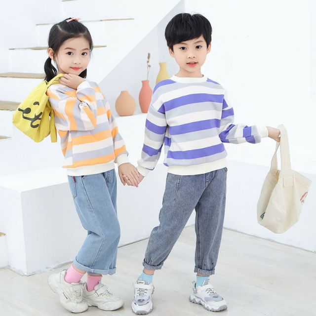 Áo len lót lông trẻ em