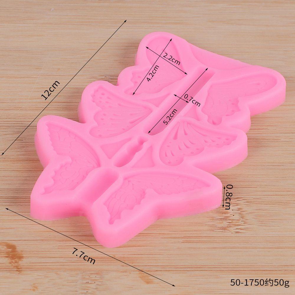 Khuôn Silicone Làm Bánh Hình Bướm Xinh Xắn