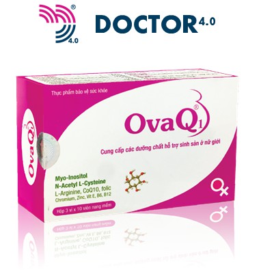 (Che_tên_khi_giao) OvaQ1 [Ovaq 1] -tăng chất lượng khỏe trứng,giải pháp giảm vô sinh ở nữ giới,giúp mang thai tự nhiên