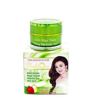 Kem ngừa mụn thâm - Trắng da - Mờ sẹo NabiOne (12g)
