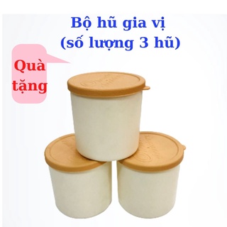 set hũ gia vị (3 hũ) kèm muỗng