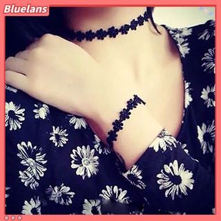 Bộ vòng cổ + vòng tay co dãn phong cách Vintage cho nữ