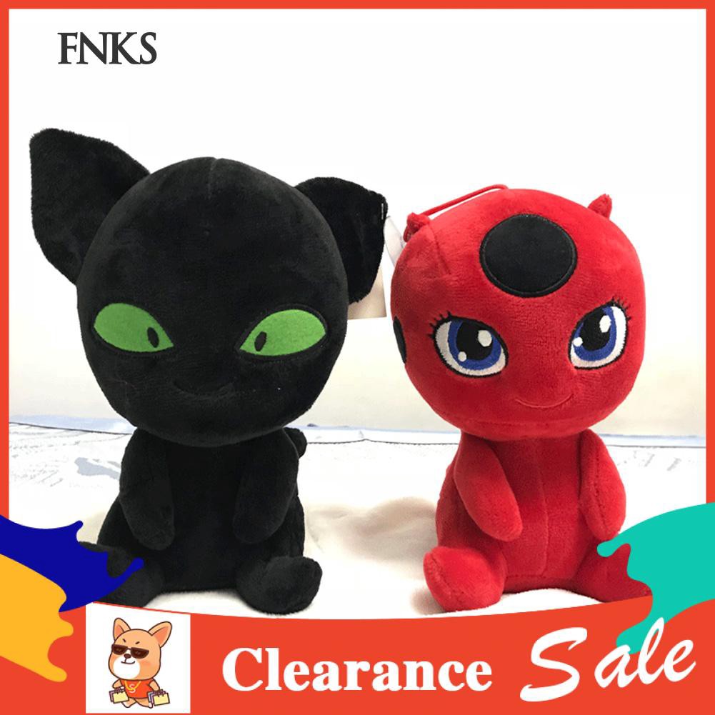 Đồ chơi nhồi bông hình nhân vật anime phim Miraculous Ladybug 20cm dùng làm quà tặng/ trang trí giường ngủ/ sofa