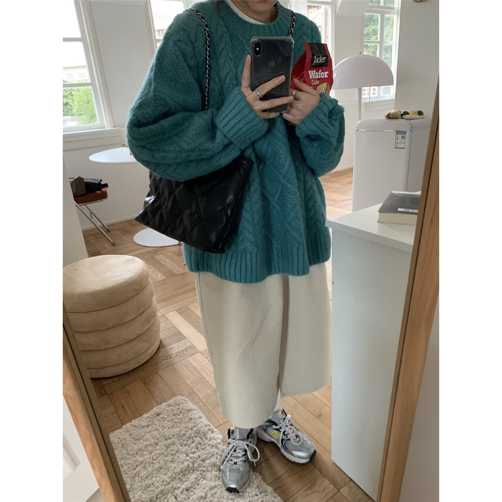 Áo len cổ tròn cho nữ Shop Haul - AL-G01 | BigBuy360 - bigbuy360.vn