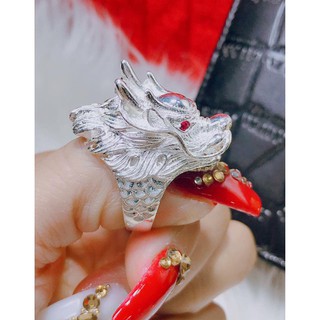 Nhẫn rồng Phú Lê - bạc ta 925