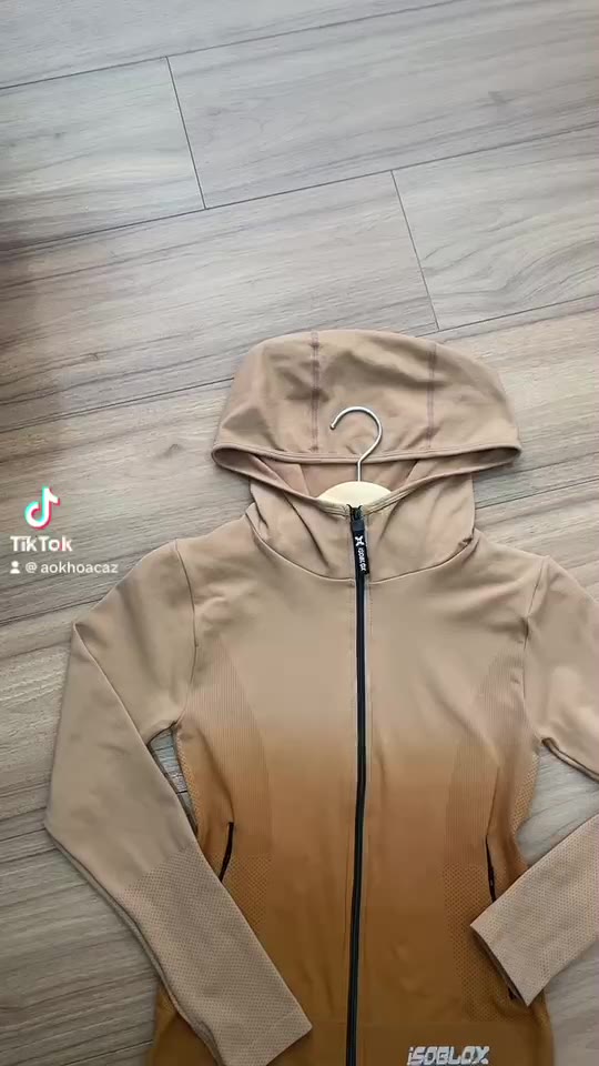 [36-65kg] Áo Khoác Nữ Loang Màu Mẫu Mới Siêu Hot [Loang Isolox]. Áo Khoác Thể Thao Nữ Ôm Body Vài Thun Dệt Kim QC | BigBuy360 - bigbuy360.vn